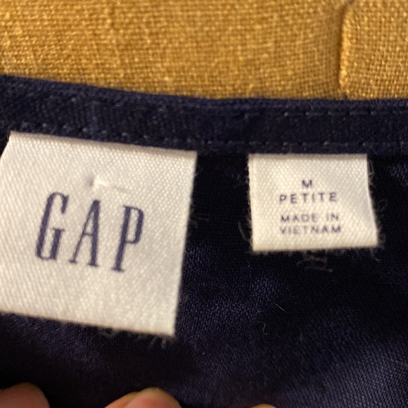 Gap Linen Wrap Ruffle Mini Dress Size M (NWOT) - Picture 4 of 5